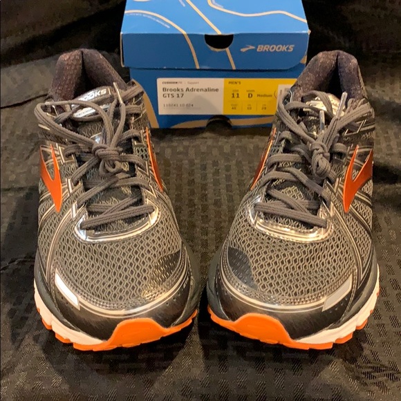 brooks beast 11 mens orange